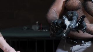 "Fist Frenzy - Hardcore Anal Threesome with Micah Martinx & Brian Bond"