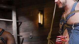 "Fist Frenzy - Hardcore Anal Threesome with Micah Martinx & Brian Bond"