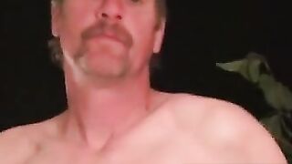 "Mature Stud Finger-Fucks MILF With Big Dick And Shoots A Huge Load"