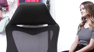 "Natural-Titted Thieving Vixen Riding A Police Officer's Big Dick In Uniform"