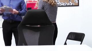 "Natural-Titted Thieving Vixen Riding A Police Officer's Big Dick In Uniform"