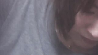 "Asian Honey Buzzing Her Wet Pussylips In A Solo Masturbation Session"