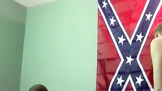 "Black Thug Swallowing Big White Dick in Gay Porn Parody"