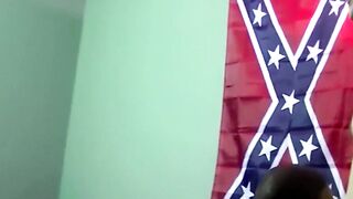 "Black Thug Swallowing Big White Dick in Gay Porn Parody"