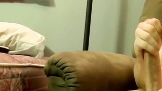 "Black Thug Swallowing Big White Dick in Gay Porn Parody"