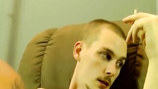 "Black Thug Swallowing Big White Dick in Gay Porn Parody"