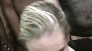 "Interracial Orgy Party - Big Boobs Babes Share Hung Dude's Load"