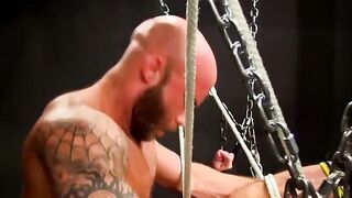 "Dirk Caber's Inked Interrogation - Big Dick Porn Star Fucked Hard By Soldier"