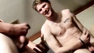 "Ty & Buddy's Striptease - Exclusive Footage of Them Jacking Off"