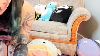 "Transgender Couple Sharing Intimate Moments With Sex Toy"