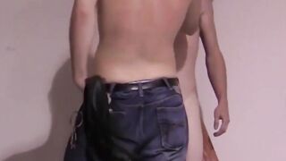 "Bondaged BDSM Domination - Intense Torments For Slave Boy's Ass And Mouth"