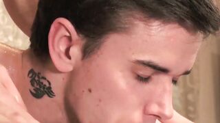"Twinks' Erotic Massage Session Turns Into Intense Anal Sex"