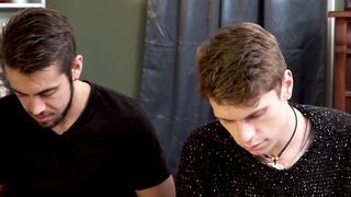 "Tutoring Gets Hot And Heavy With Anal Play Between Teacher & Student"