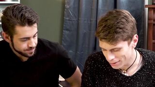 "Tutoring Gets Hot And Heavy With Anal Play Between Teacher & Student"