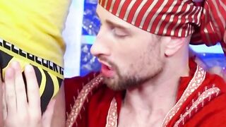 "Fist Frenzy - Gay Anal Gangbanged by Hunks"