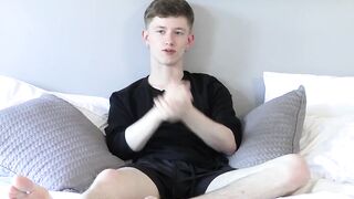 "Twinks Solo Jack Off - Close-Up View Of Young Guy's Dick And Balls"