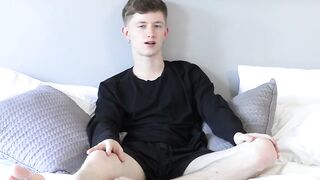 "Twinks Solo Jack Off - Close-Up View Of Young Guy's Dick And Balls"