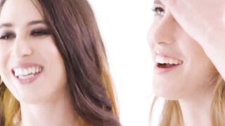 "Lesbians In Lingierie - Hot Pussy Play Between Sexual Powerhouses Cadance & Serene"