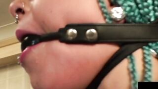 "Dominatrix Submits BDSM Slave to Rough Sex Training - Fetish Fantasy Roleplay"