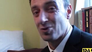 "Dominant Husband Fucks His Wife's Ass After Blow Job - BDSM Couple Sex"