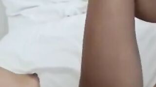 "Lesbian Dyke Panties Wetting From Fingering & Orgasmic Moans"