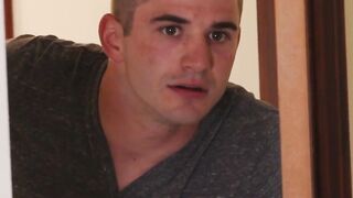 "Step-Mom's Hot Creamped Pussy - StepSon Fucks Mom After Shower"