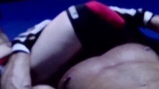 "Dominant Wrestler Chokes Up Big-Titted Babe in Hardcore Sex Fight"