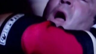"Dominant Wrestler Chokes Up Big-Titted Babe in Hardcore Sex Fight"