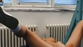 Eva's Sexy Yoga Flow - Hot Bodied Diva Shows Off In Intense Workout Session