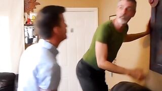 "Bullied By Big Dick - Striptease & Naked Humiliation Of A Small Guy"