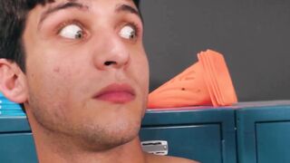"Coach's Pet Gets Fucked By His Student And Coach"