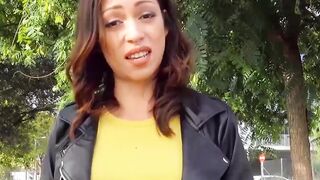 Hot Brunette Jordi EL-NINO Pov Outdoor Sex Adventure