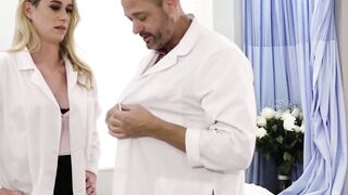 She-MALE Doctor Nikkie Vicious - Office Roleplay with Patient Turned Sex Partner