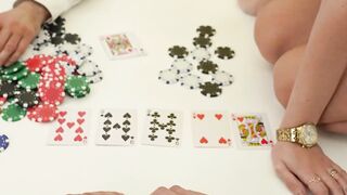 Poker Night Gone Wild! Sexual Adventure with Lily Bella & Partner