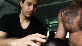 Outdoor Raw Sex Adventure - Father-Son Bonding Turns Into Hardcore Fuck