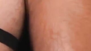 Brock Devonshire takes fists and metal ball from two doms