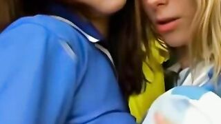 "Lesbians Share Intimate Pussies in Erotic Girl-on-girl Action"