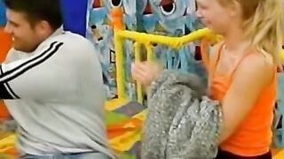 "3way Frenzy! Hot MILF Throuple with Sexy Blonde Babes"