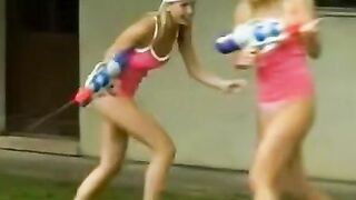 "Teen Lesbians Unleashed - Group-Sex Party Outdoor Orgy"