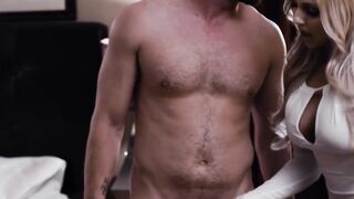 Busty Step-Mother Shares Her Son's Big Dick With MILF Daughter - POV