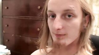 Amature Redhead Hunk Jerks Off And Blasts A Massive Load