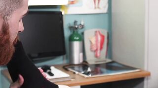 Doctor's Office - Patient Loves His Beard And Bigger Thick Cock