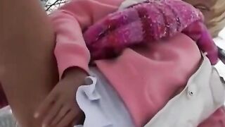 Hot & Horny Neighbor Gal Pal Gets Her Sweet Spot Stuffed With Big Dick!