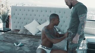 Three's A Charm - Handsomely Muscular Guys Fucked Hard In Threesome