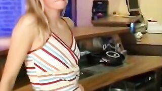 Hot Barmaid Plays Naughty Games With Her Customers In A Steamy Threesome!