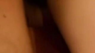 Redhead Babe Gives Steamy Bathroom Hand Job And Creamped Pussy