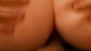 Redhead Babe Gives Steamy Bathroom Hand Job And Creamped Pussy