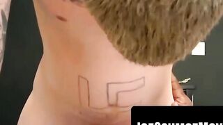 Ink-Stained Ivies #1 - Solo Male Masturbation Session