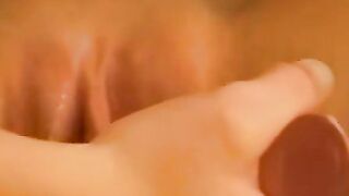 Hot blonde teen surprises her boyfriend with an intimate massage & blowjob on Xmas Eve!