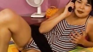 Lesbians Love To Share A Toy - Hot Babes Scissoring & Anal Play With Dildo